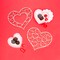 Detailed Heart Wood Cutout, From 4”-23”, Valentine Decor | Woodpeckers